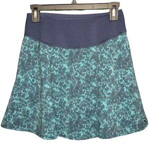 Puma Pwrshape Camo Deep Teal Skort Skirt Size S Golf Tennis Pickleball New Tag